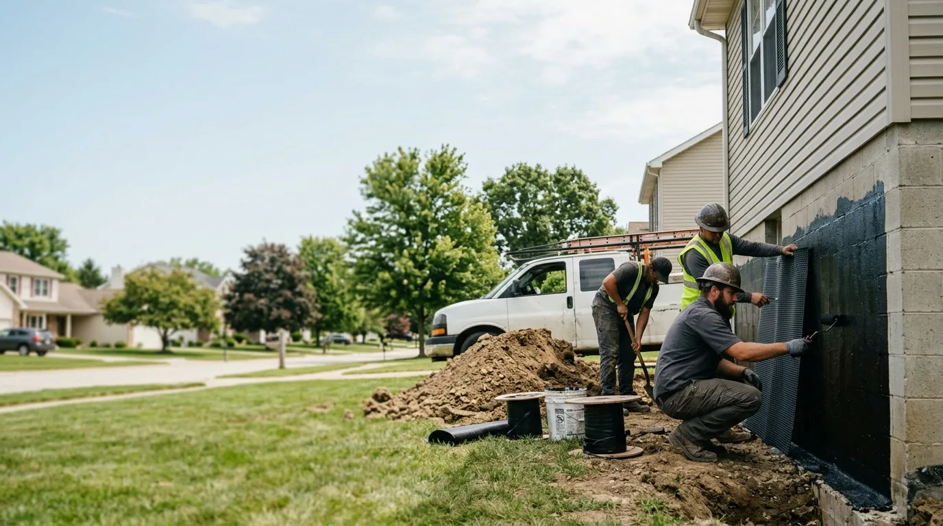 Basement Waterproofing in Belmore, OH near me